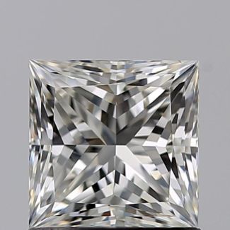 1.00 Carat Princess I VS2 - EX VG GIA Natural Diamond