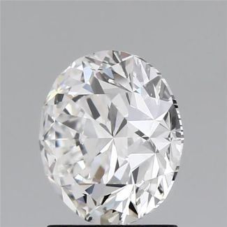 2.0 Carat Round F VS1 EX GIA Natural Diamond