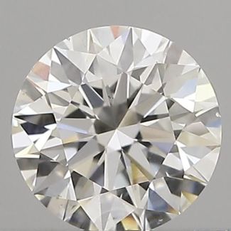 0.40 Carat Round G VS2 EX GIA Natural Diamond