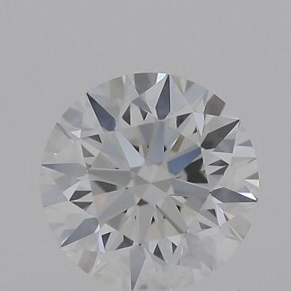 0.80 Carat Round E VVS2 EX GIA Natural Diamond