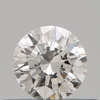 0.30 Carat Round H VS2 VG EX GIA Natural Diamond