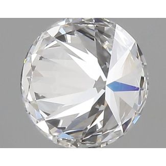 0.36 Carat Round E VVS1 EX GIA Natural Diamond