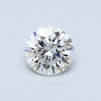 0.41 Carat Round F VS1 EX VG GIA Natural Diamond