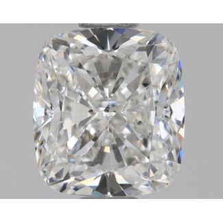 0.9 Carat Cushion Brilliant F VS2 - EX VG GIA Natural Diamond