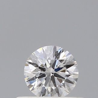 0.32 Carat Round D VVS1 EX GIA Natural Diamond