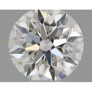 0.3 Carat Round F VVS1 VG EX GIA Natural Diamond