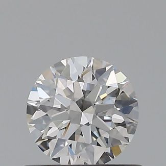 0.5 Carat Round F VS2 EX GIA Natural Diamond