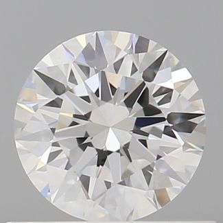 0.61 Carat Round E VVS1 EX GIA Natural Diamond