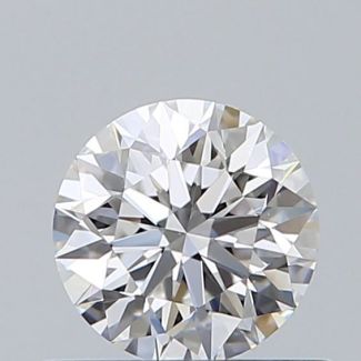 0.51 Carat Round E VS1 EX GIA Natural Diamond