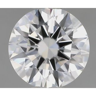 0.5 Carat Round F VS1 EX GIA Natural Diamond