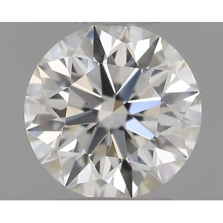 0.3 Carat Round H VVS1 EX IGI Natural Diamond