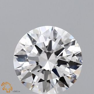 1.5 Carat Round F SI1 EX GIA Natural Diamond