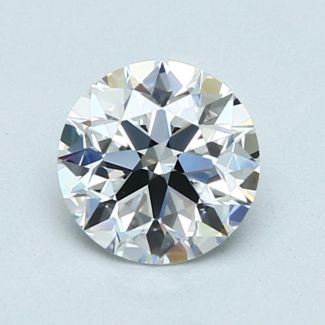 1.0 Carat Round D VS1 EX GIA Natural Diamond