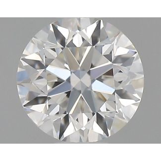 0.4 Carat Round H VS1 VG EX GIA Natural Diamond