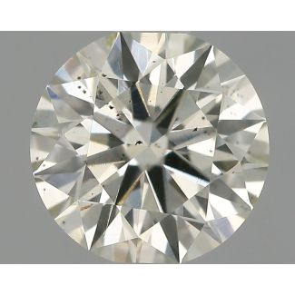 0.71 Carat Round I SI1 EX IGI Natural Diamond