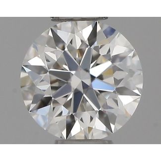 0.33 Carat Round G IF EX GIA Natural Diamond