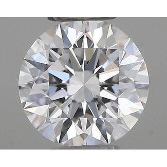 0.22 Carat Round F VVS1 EX GIA Natural Diamond