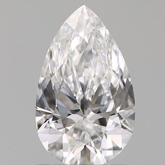 0.74 Carat Pear D IF - EX GIA Natural Diamond