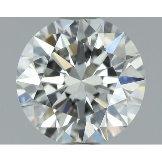 1.07 Carat Round H VS1 EX GIA Natural Diamond