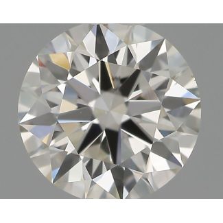 0.55 Carat Round G VS1 EX IGI Natural Diamond