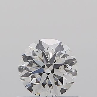 0.50 Carat Round F VS1 VG EX GIA Natural Diamond