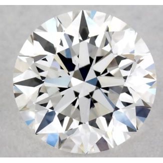 0.4 Carat Round F VVS2 EX GIA Natural Diamond