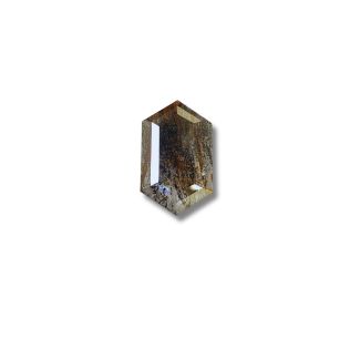 1.78 Carat Hexagonal Brown - GD NONE Natural Diamond