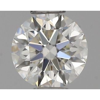 0.35 Carat Round H VS1 EX IGI Natural Diamond