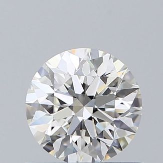 0.6 Carat Round H VS2 EX GIA Natural Diamond