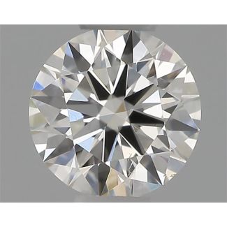 0.30 Carat Round G SI1 EX IGI Natural Diamond