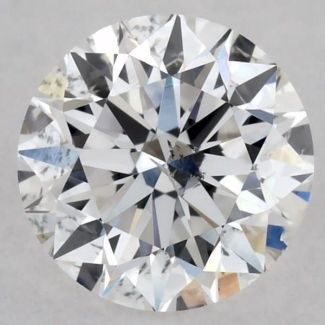 0.4 Carat Round E SI2 VG EX GIA Natural Diamond