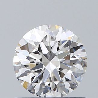 0.71 Carat Round F VS1 EX GIA Natural Diamond