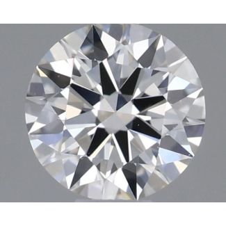 0.35 Carat Round G VS2 EX GIA Natural Diamond