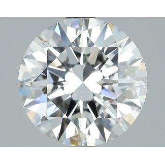 2.05 Carat Round F VVS1 EX GIA Natural Diamond