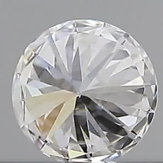 0.22 Carat Round D VVS1 EX GIA Natural Diamond