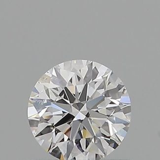 0.5 Carat Round E VS2 EX GIA Natural Diamond