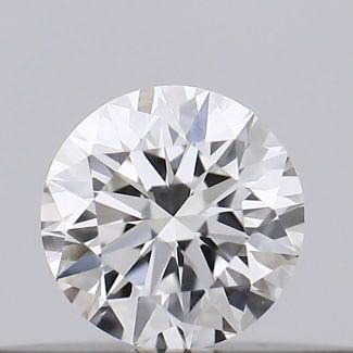 0.18 Carat Round G VS2 EX VG GIA Natural Diamond