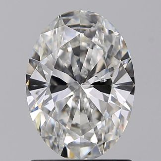 1.01 Carat Oval E SI1 - EX GIA Natural Diamond