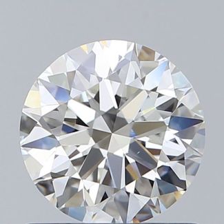 0.95 Carat Round H VS2 EX GIA Natural Diamond