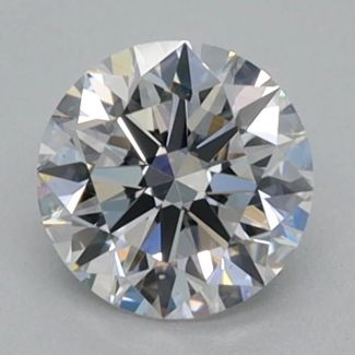 0.4 Carat Round D VS2 EX GIA Natural Diamond