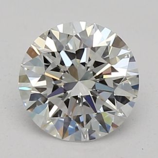 0.45 Carat Round D VVS1 EX GIA Natural Diamond