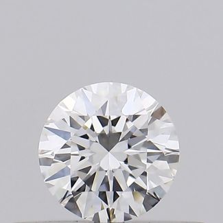 0.23 Carat Round E VVS1 EX GIA Natural Diamond