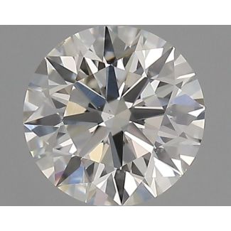 0.5 Carat Round H VS2 EX GIA Natural Diamond