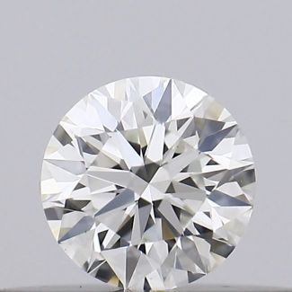 0.18 Carat Round H VS2 EX GIA Natural Diamond