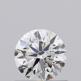 0.5 Carat Round H VS2 VG EX GIA Natural Diamond