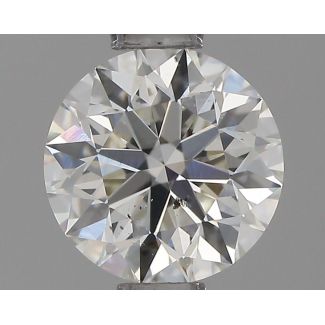 0.7 Carat Round G SI1 EX GIA Natural Diamond