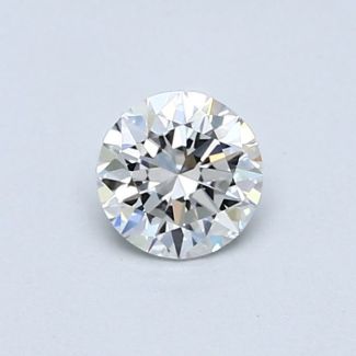 0.5 Carat Round G VVS1 EX GIA Natural Diamond