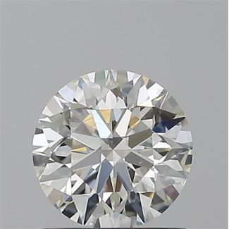 1.00 Carat Round G SI1 EX GIA Natural Diamond