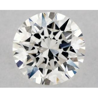 0.45 Carat Round G VVS2 EX GIA Natural Diamond