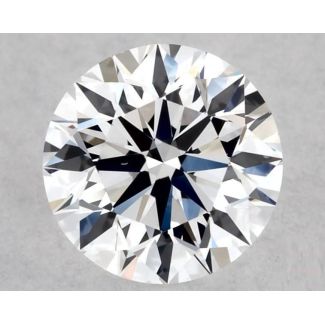 0.4 Carat Round D VS1 EX GIA Natural Diamond